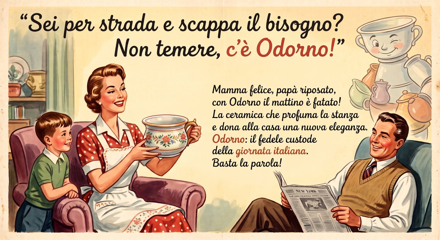 Pubblicità Odorno, Anni Cinquanta