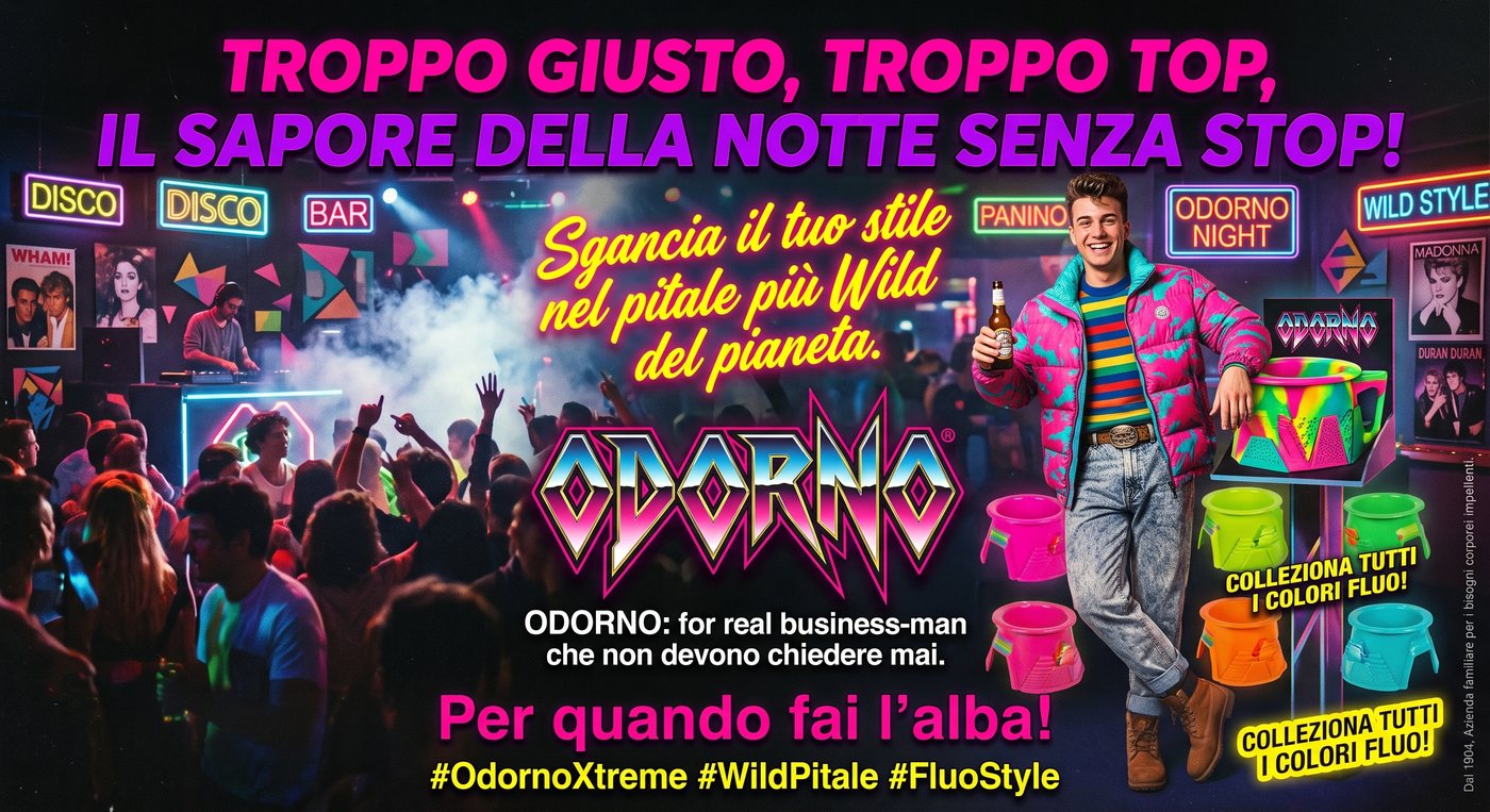 Pubblicità Odorno, Anni Ottanta